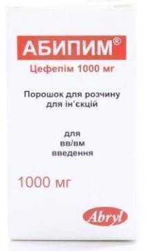 Абипим 1000 мг порошок № 1