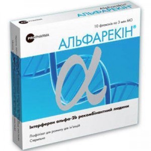 Альфарекин порошок 3 млн МЕ флакон №10 - изображение Альфарекин порошок 3 млн МЕ флакон №10 - фото