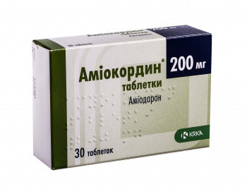 Амиокордин 200 мг таблетки №30*