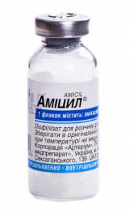Амицил лиофилизат для раствора для инъекций 0,5 г - фото