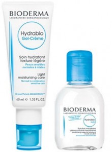 Набор Bioderma Hydrabio (Крем-гель 50 мл + Вода мицеллярная 100 мл в подарок) - фото