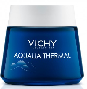Крем-гель Vichy Aqualia Thermal ночной спа-уход для глубокого увлажнения и устранения признаков усталости 75 мл - фото