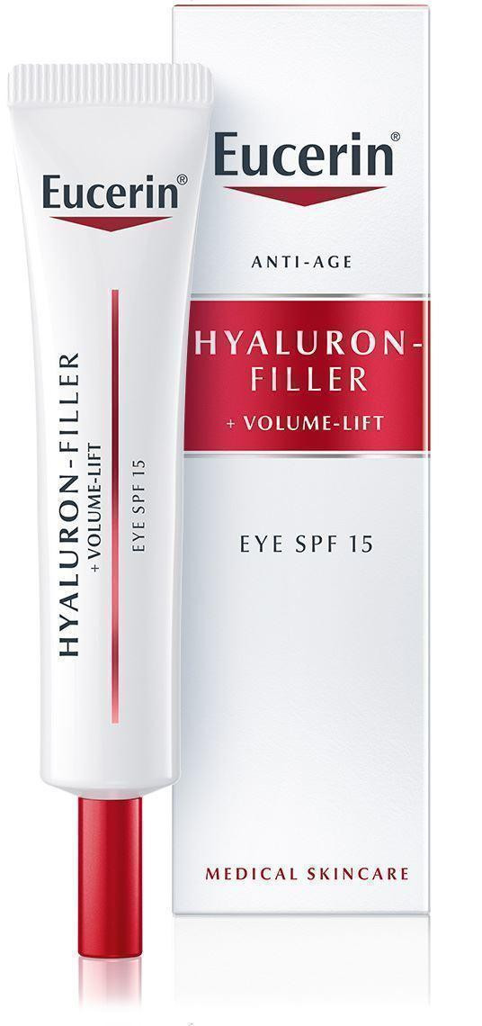 Крем Eucerin Hyaluron Filler Volume Lift антивозрастной для восстановления контура вокруг глаз SPF15 15 мл