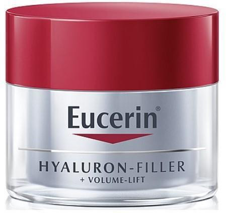 Крем Eucerin Hyaluron Filler Volume Lift Ночной антивозрастной для восстановления контура лица 50 мл