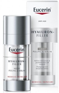 Сыворотка и пиллинг Eucerin Hyaluron-Filler ночная (15*2) 30 мл - фото