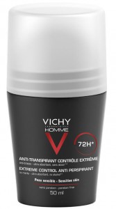 Дезодорант Vichy Homme шариковый экстрасильного действия для мужчин 50 мл - фото