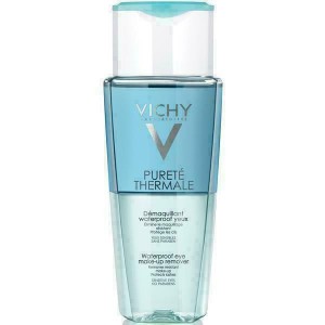 Средство Vichy Purete Thermale двухфазное для снятия макияжа с глаз с защитой от выпадения ресниц 150 мл - фото