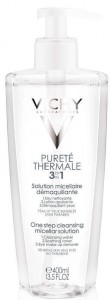 Мицеллярный раствор Vichy Purete Thermale для снятия макияжа с лица и глаз 400 мл - фото