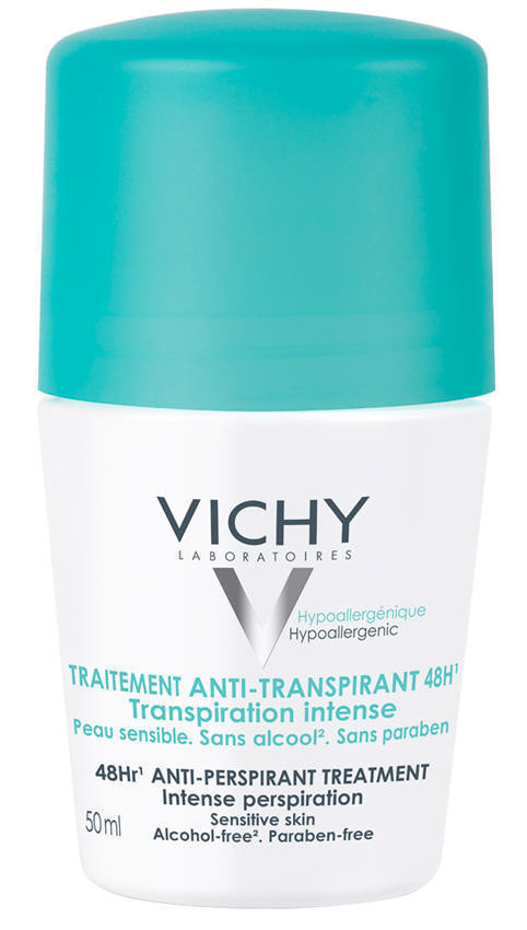 Дезодорант-антиперспирант Vichy шариковый интенсивный 48 часов защиты 50 мл