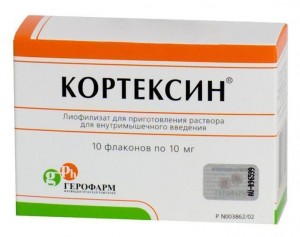 Кортексин порошок лиоф. для приготовления раствора 10мг №10 - фото