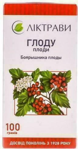 Боярышника плоды 100 г