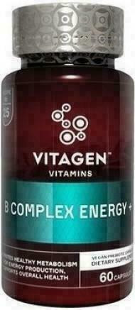 Витаджен Vitagen B Complex Energy+ капсулы №60