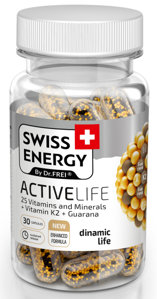 Витамины Swiss Energy ActiveLife капсулы №30