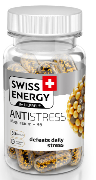 Витамины в капсулах Swiss Energy Antistress №30
