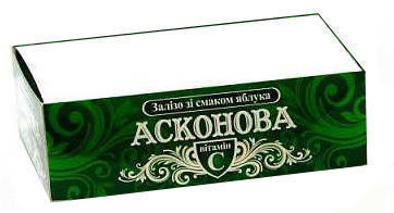 Асконова Железо со вкусом яблока таблетки №10*12 (блок)