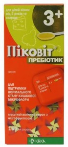 Пиковит пребиотик сироп 150 мл - изображение Пиковит пребиотик сироп 150 мл - фото