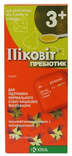Пиковит пребиотик сироп 150 мл