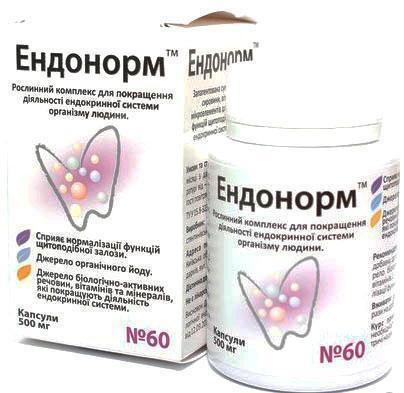 Эндонорм 500 мг капсулы №60