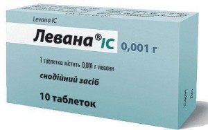 Левана IC 0,001 г таблетки №10 - фото