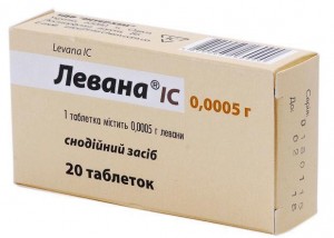 Левана IC 0,0005 г №20 таблетки - фото