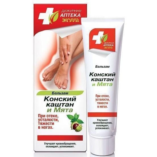 Бальзам «Конский каштан и мята» 50г