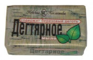 Мыло Дегтярне 140г - фото