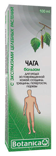 Бальзам Чага для заживления ран 100 мл