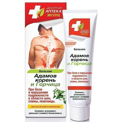 Бальзам «Адамов корень и горчица» 50г