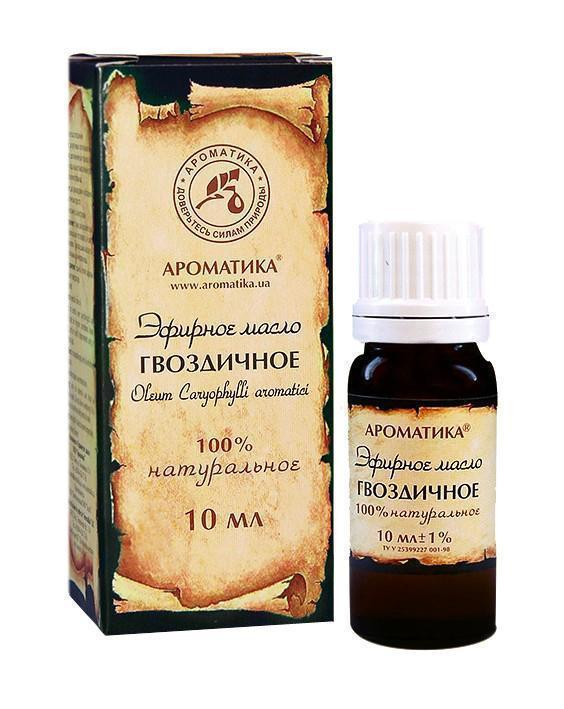 Масло эфирное гвоздичное 10мл