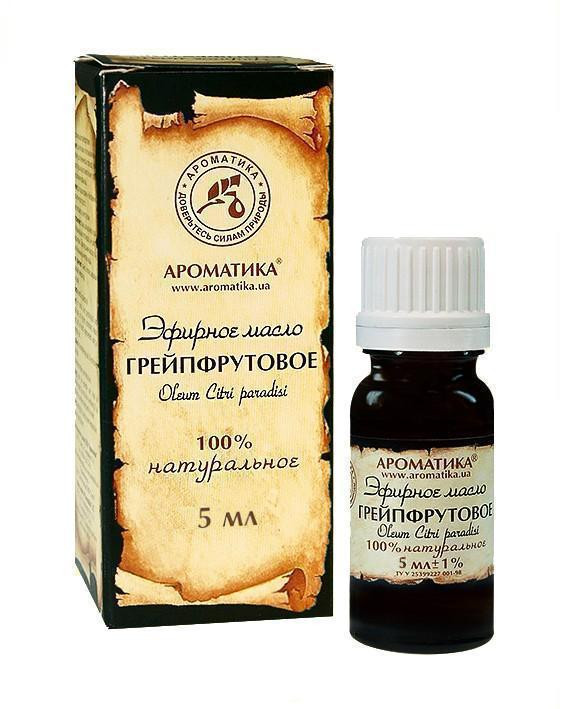 Масло эфирное грейпфрутовое 5 мл