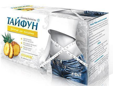Фиточай для похудения Тайфун Ананас 2 г №30