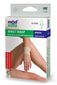 Бандаж Medtextile на лучезапястный сустав эластичный Люкс 8502 (р.L/XL) - фото