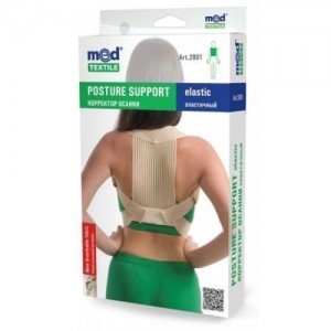 Корректор осанки Medtextile эластичный Люкс 2001 (р.L/XL) - изображение Корректор осанки Medtextile эластичный Люкс 2001 (р.L/XL) - фото