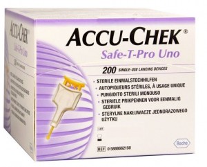 Ланцет автоматический Accu-Chek Safe-T-Pro Uno №200 - изображение Ланцет автоматический Accu-Chek Safe-T-Pro Uno №200 - фото