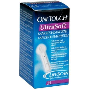 Ланцеты OneTouch Ultra Soft №25 - фото