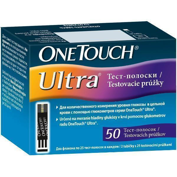 Тест-полоски OneTouch Ultra №50
