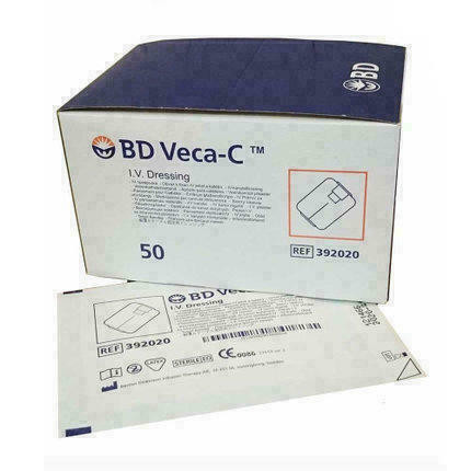 Повязка BD Veca-C для фиксации инфузионных канюль