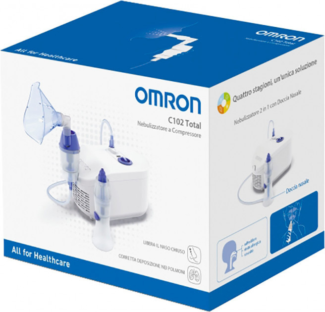 Ингалятор Omron компрессорный С102 ТОТАL (NE-C102-E)