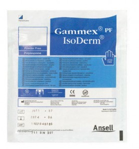 Перчатки Gammex IsoDerm Sensitive хирургические без пудры р. 7.5 - фото