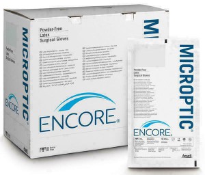 Перчатки Encore Orthopaedic хирургические стерильные без пудры р. 6.5 - фото