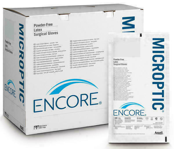 Перчатки Encore Orthopaedic хирургические стерильные без пудры р. 6.5