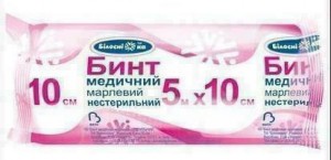 Бинт Белоснежка нестерильный тип 17 5х10 - фото