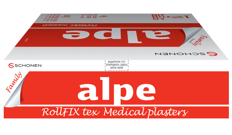 Лейкопластырь Alpe Family Rollfix тканевой 12.5х4.5 мм №1