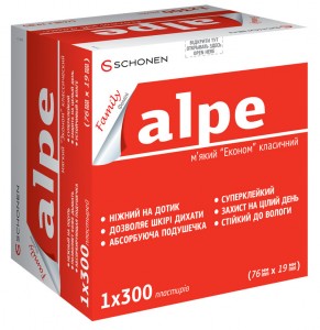 Лейкопластырь Alpe Family мягкий эконом классический (76х19 мм) №300 - фото