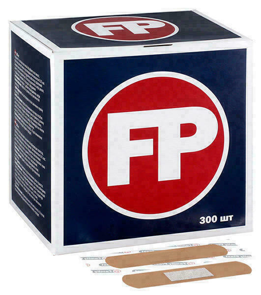 Пластырь Family Plast бактерицидный на полимерной основе (Flex) 19*72 мм №300