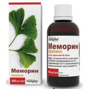 Меморин раствор 40 мл - изображение Меморин раствор 40 мл - фото
