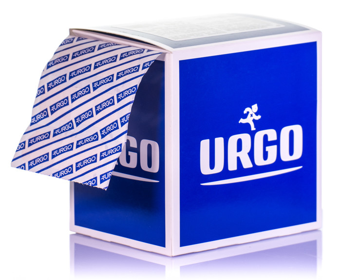 Лейкопластырь Urgo прозрачный с антисептиком №300 (20×72 мм)