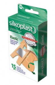 Лейкопластырь Silkoplast Elastic эластичный №15 - фото