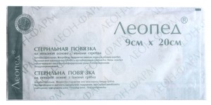 Пластырь Леопед с ионами серебра 9х20 см № 1 (уп. № 25) - фото