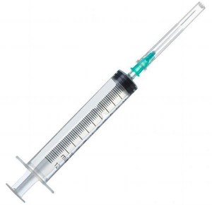Шприц 2В 3-компонентный 21G* 1/2 0,8*38 и 23G* 1 1/4 0,6*32 10 мл - фото